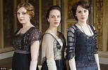 Downton Abbey's girls: On screen they play the Earl's daughters, each ...