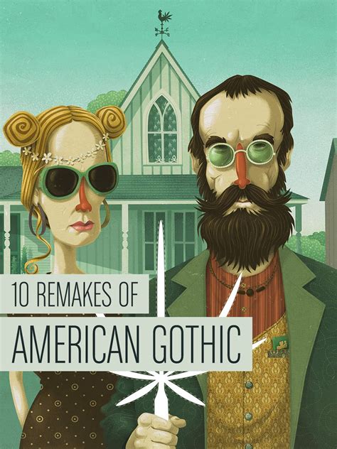 10 Remakes Of Grant Wood’s “american Gothic” In 2020 American Gothic Grant Wood American