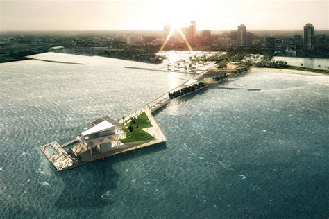 Petersburg pier, known locally as the pier, is a landmark and tourist destination extending into tampa bay from downtown st. New Concept for St. Petersburg Pier in Florida Gets ...