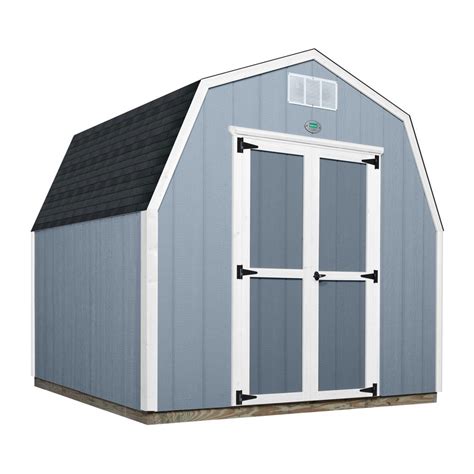 Handy Home Products Majestic 8 Ft X 12 Ft Wood Storage Shed 18631 8