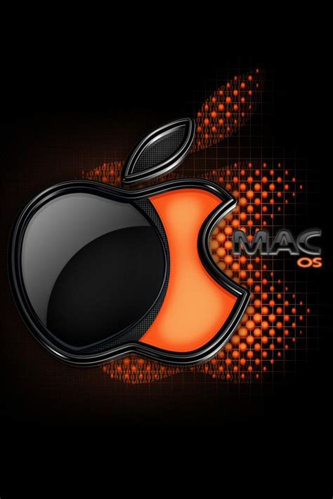 Iphone apple logo iphone x illustration art dark apple wallpaper. Orange Apple Logo wallpapers (105 Wallpapers) - Wallpapers 4k