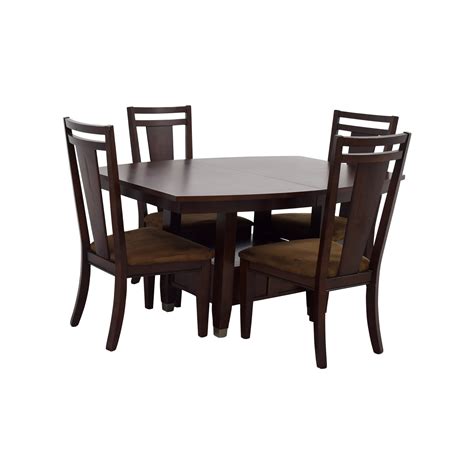 Shop broyhill at chairish, home of the best vintage and used furniture, decor and art. 78% OFF - Broyhill Broyhill Wood Dining Table Set / Tables