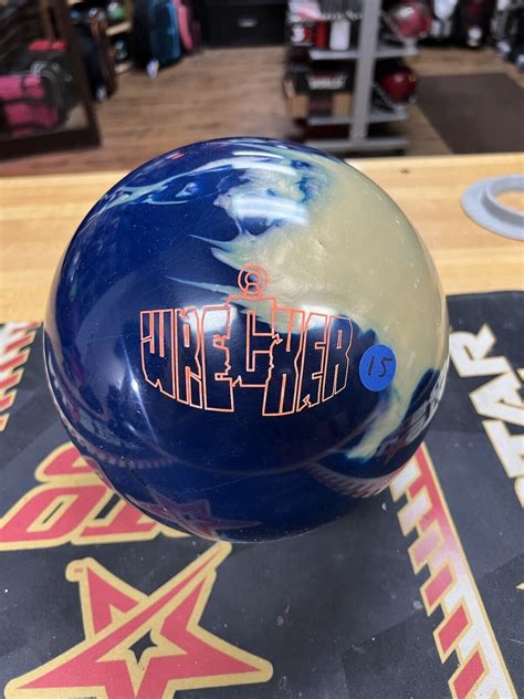 Used Roto Grip Wrecker Bowling Ball 15lbs Ebay