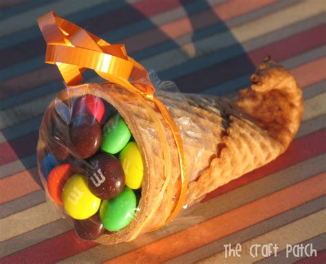 Celebrate the holiday with thanksgiving crafts for kids. Thanksgiving Desserts: Sugar Cone Cornucopia ...