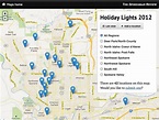 Spokesman-Review Holiday Lights Map - Features - Source: An OpenNews ...