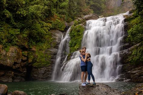 Nauyaca Falls Photoshoot In A Waterfall Near Manuel Antonio