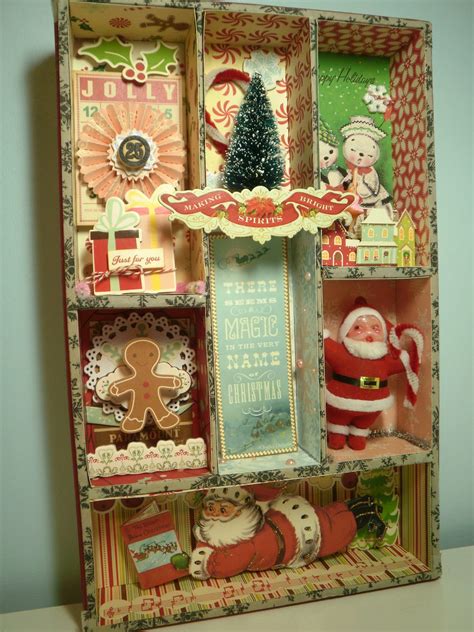 Two Crazy Crafters: Christmas Shadow Box