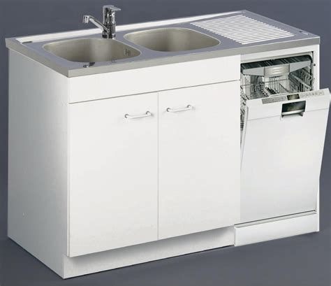 A droite · 80x50 cm · diamètre de la bonde : Meuble sous-évier spécial lave-vaisselle Aquarine AQUARINE