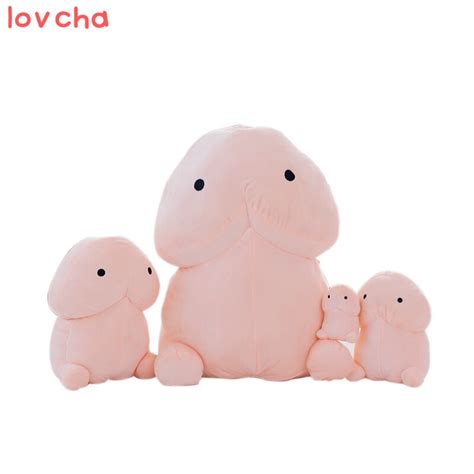 10203050cm Creative Cute Penis Plush Toys Pillow Sexy Soft Stuffed