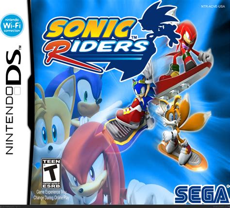 Viewing Full Size Sonic Riders Ds Box Cover
