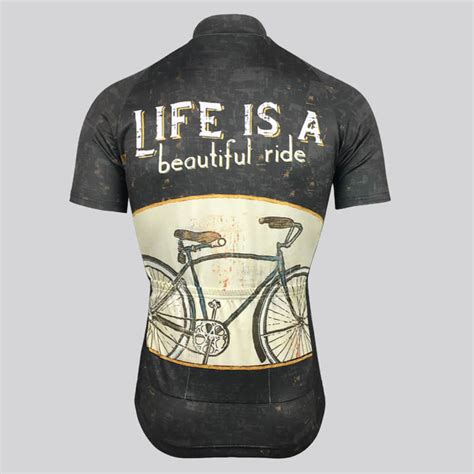 Life Is A Beautiful Ride Cycling Kit Black Cycling Kit Riding Cycling