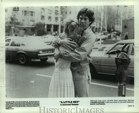 1982 press photo universal s a little sex stars tim matheson and kat historic images