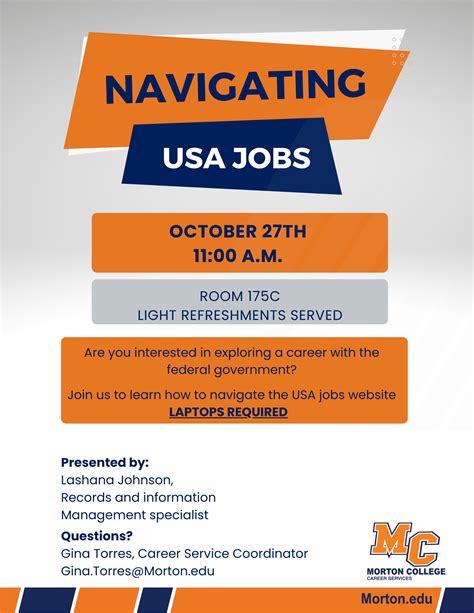 Navigating Usa Jobs Morton College