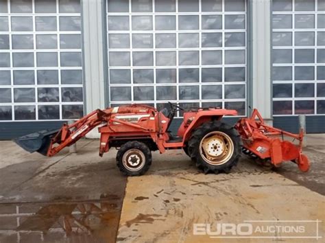 Hinomoto N249b4wd Compact Tractor Rotovator Loader In Dromore United