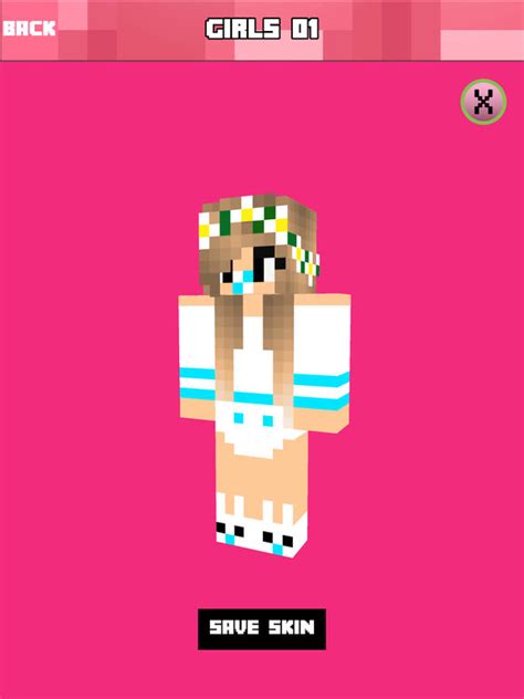 Girl Skins Free With Baby Girl Skin For Minecraft Apppicker