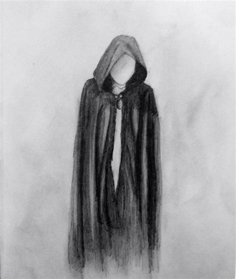Cloaked Figure Sketch