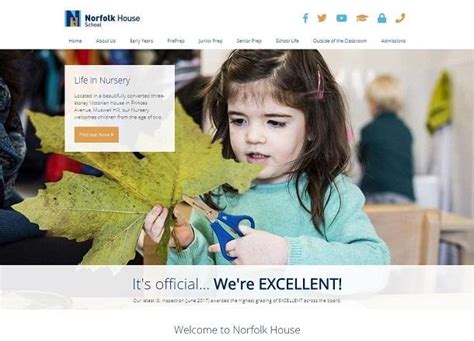 Introducing Our New Look Website Norfolk House School London