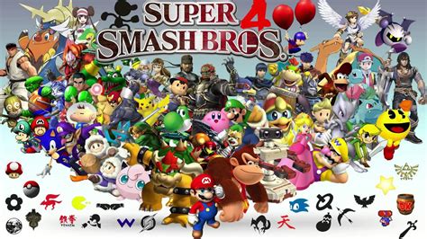 Super Smash Bros 4 Generalsecuras Character Roster Youtube