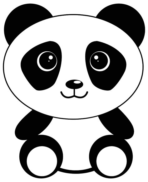 Onlinelabels Clip Art Cute Cartoon Panda