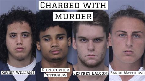 All 4 Suspects From Deadly St Augustine Shooting Charged With Murder