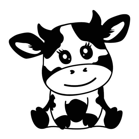 Cow Svg Baby Cow Flower Svg Cow Clipart Svg Baby Cow - Etsy Australia