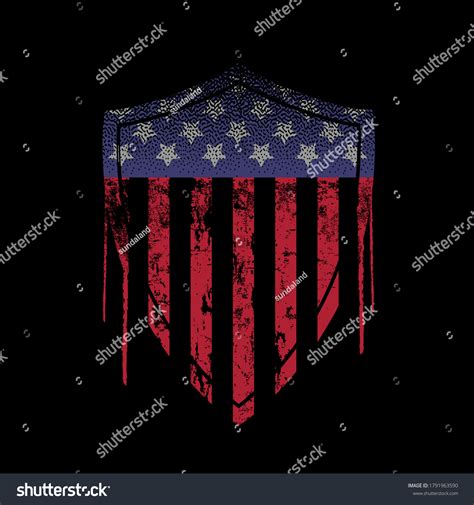11104 American Flag Shield Stock Vectors Images And Vector Art