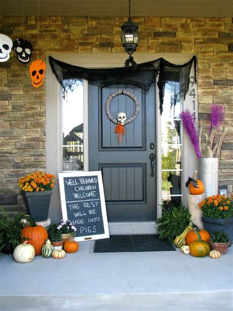 51 Spooky Diy Halloween Front Porch Decorating Ideas This Fall