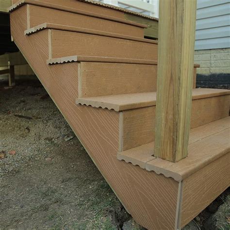 How To Build A Deck Composite Stairs And Stair Railings Stairs
