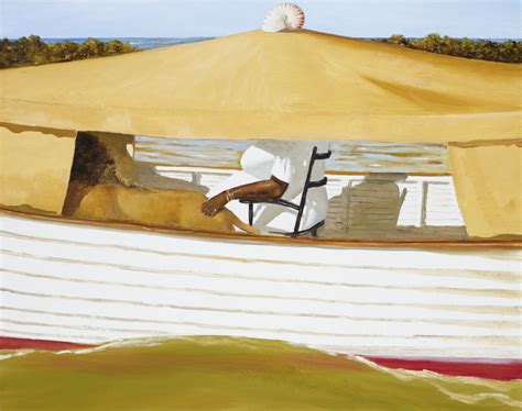 Thunderstruck Julio Larraz Cuban B 1944 On The Estuary Of