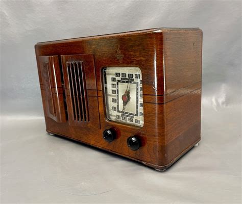 1941 Emerson Radio Model Dy 349 Ingrham Cabinet Mid Century Etsy