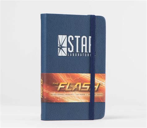 The Flash Star Labs Ruled Pocket Journal Book By Insight