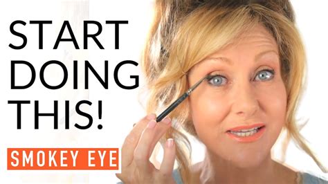 Smokey Eye Eyeshadow Tutorial For Mature Eyes Fabulous50s Youtube