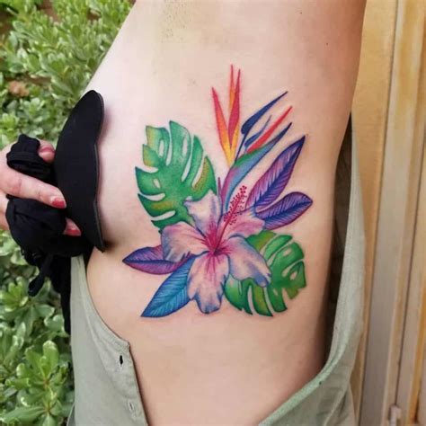 Top 61 Best Hawaiian Flower Tattoo Ideas [2021 Inspiration Guide]