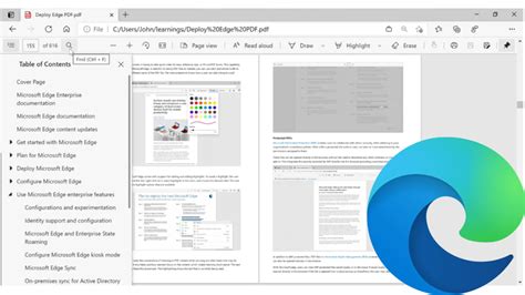 How To Use Pdf Viewer On New Microsoft Edge Chromium Windows Central