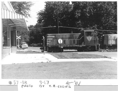 West Falls Church Va 1967 Railroad History Southern Railways Falls