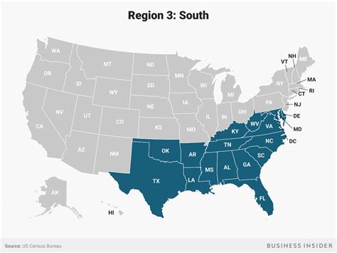 The Us States In The South And The Northeast Quiz Game ️