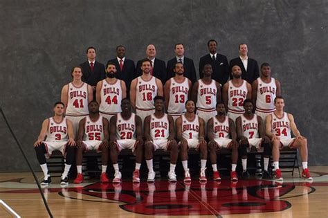 Scenes from Chicago Bulls Team Photo Day - Blog a Bull