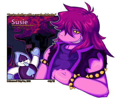 A Little Portrait Of Susie I Drew Rdeltarune