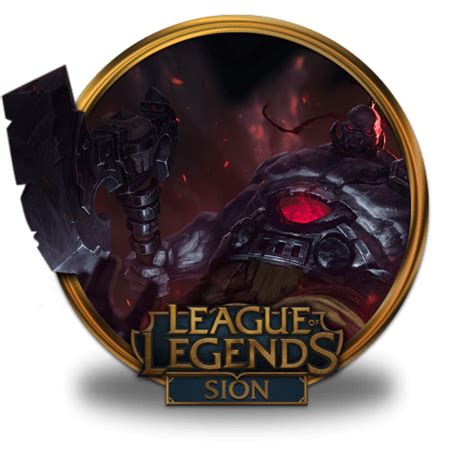 Sion Icon League Of Legends Gold Border Iconset Fazie69