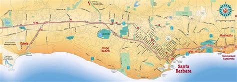 Large Santa Barbara Maps For Free Download And Print High Resolution