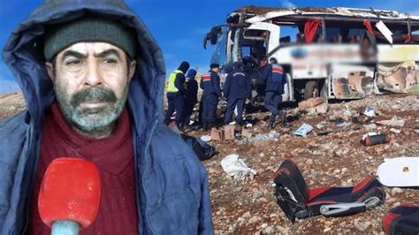 Afyonkarahisar da 8 kişiye mezar olan otobüsten yaralı çıkarılan yolcu