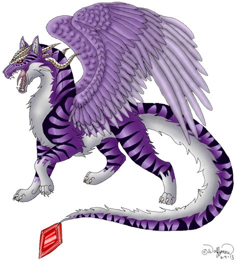 Dragon Wolf Hybrid