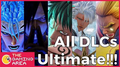 Jump Force All Ultimate Dlc Characters Season 1 Youtube