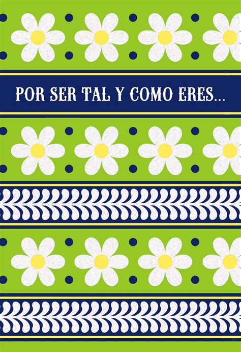 Thank you in spanish will get you a long ways with the locals. Happy Daisies Spanish-Language Thank You Card - Greeting ...