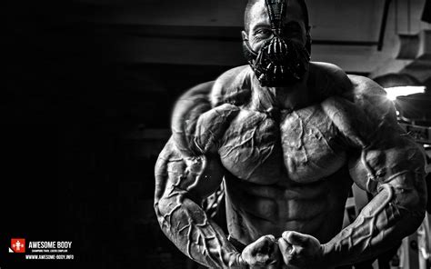 Wallpaper Bodybuilder Muscles Working Out Bodybuilding Bane