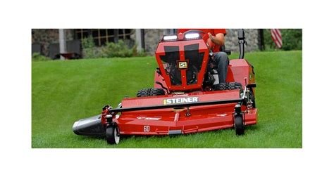 2019 Steiner Rotary Mowersside Discharge With Flip Up Deck 60