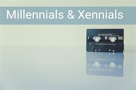 Xennials Millennials O Generación Z Tipo De División Por Generaciones