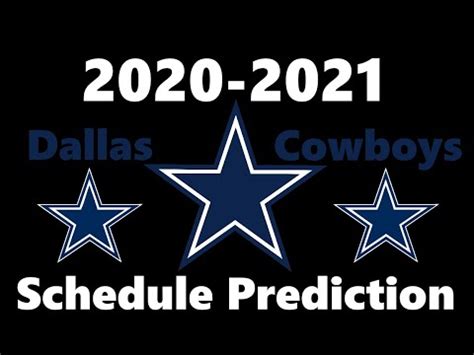 As they look to bounce back in 2021 from a traumatic season, the there are several big road games for the cowboys, with stops in kansas city, los angeles (chargers), new orleans and new england, but. Predicting the Dallas Cowboys Schedule 2020-2021 NFL ...