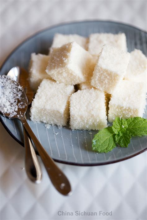 Chinese Coconut Pudding Recipe Dim Sum