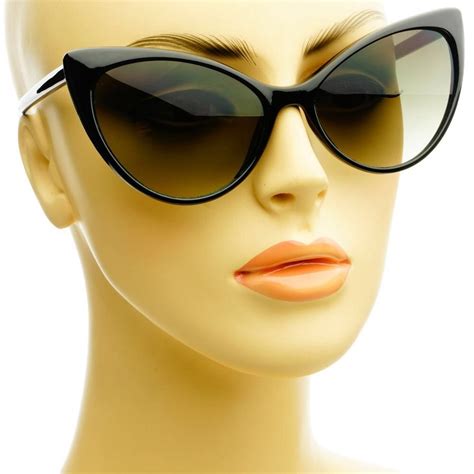 Feline Sunglasses Round Sunglasses Vintage Black Cat Eye Sunglasses Cat Eye Sunglasses